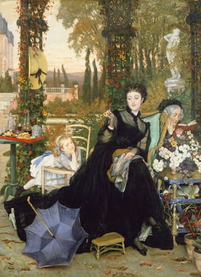 The Widow by James Jacques Joseph Tissot